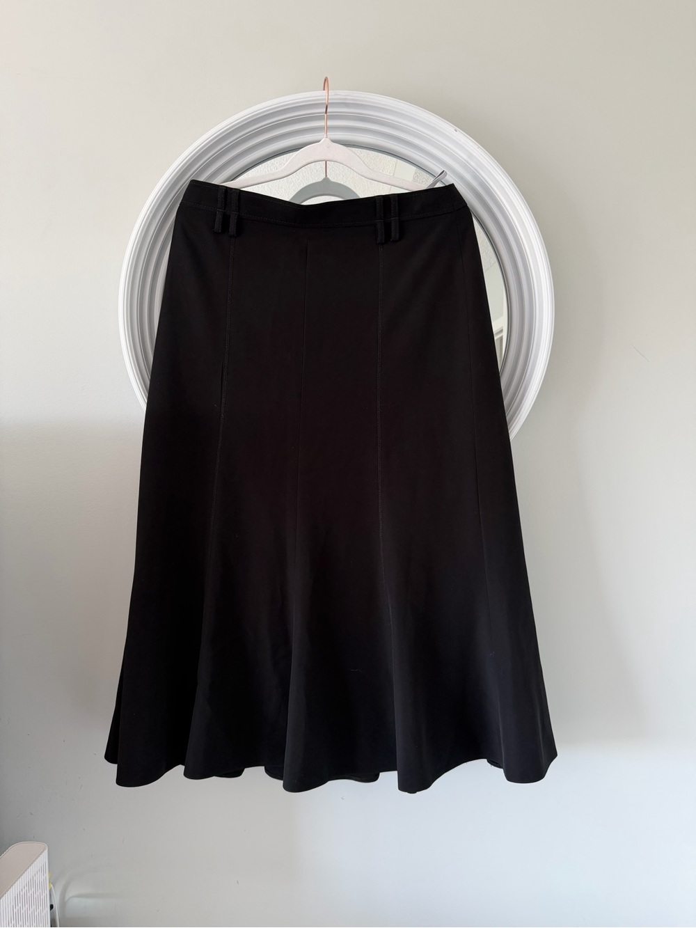 Gerry Weber Black A-Line Flared Midi Skirt